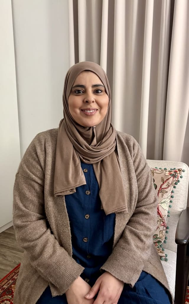 Portret van Zakia Karrat